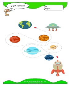 Çizgi Çalışma Sayfaları